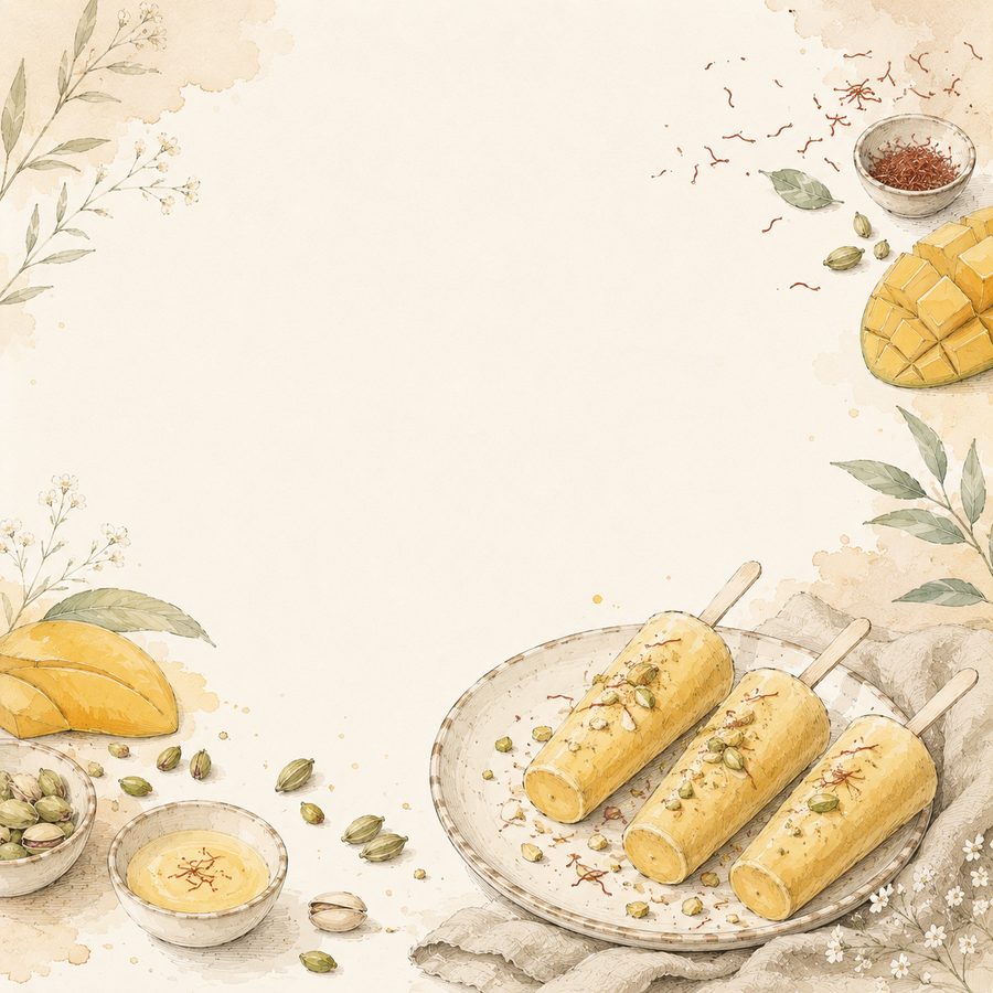 Kesar Mango Kulfi